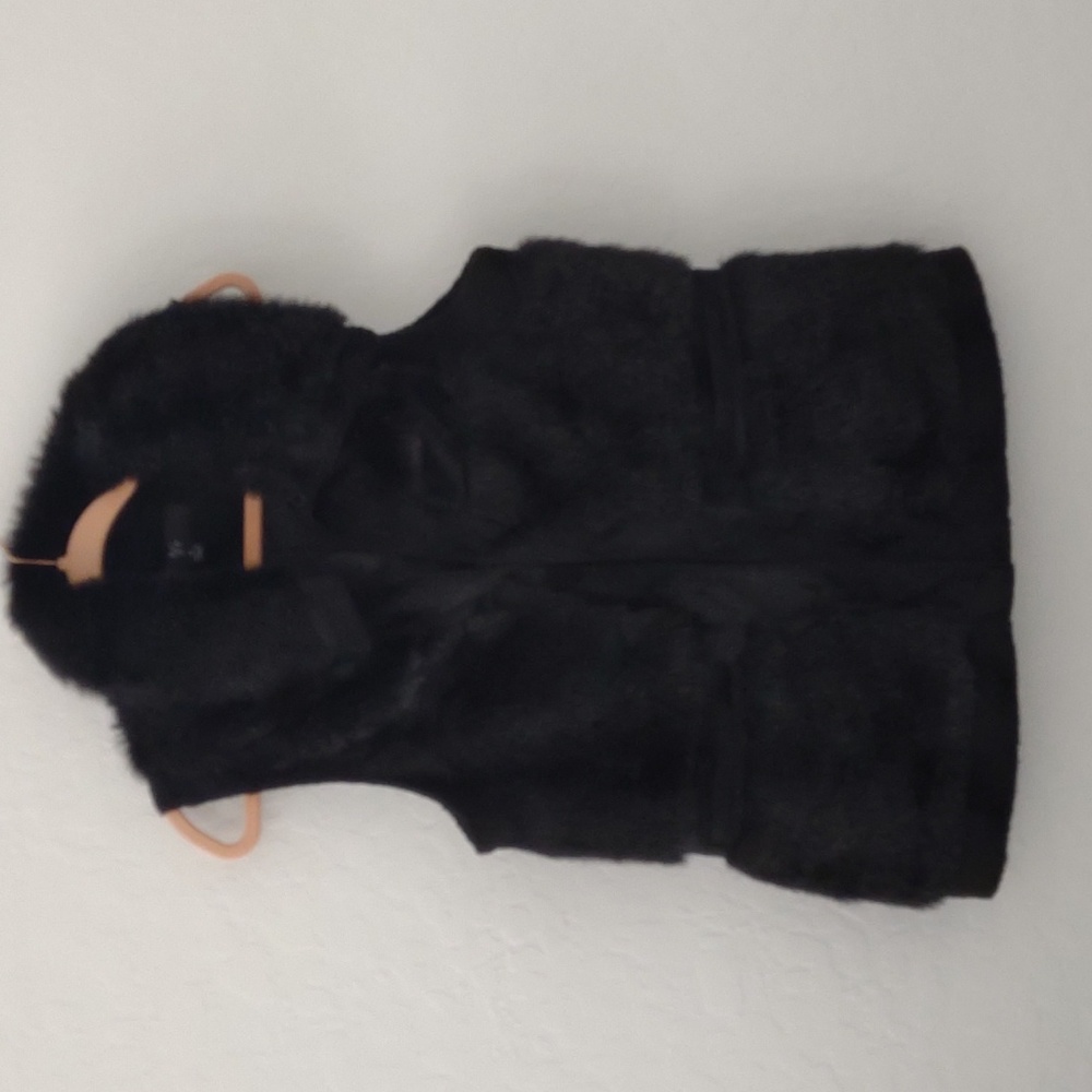 Rachel Zoe faux fur vest size s.